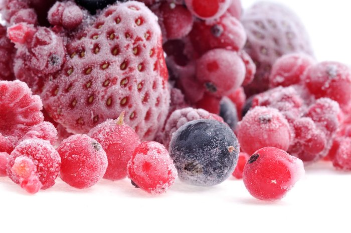Frozen fruit comes in handy year-round for making quick, healthy smoothies on-the-go