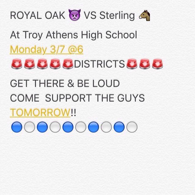 ROzone2015's tweet photo. District game tonight for #ROBB. Let's go RO‼️ 
#RavenNation https://t.co/Ld8WAg9Fu3