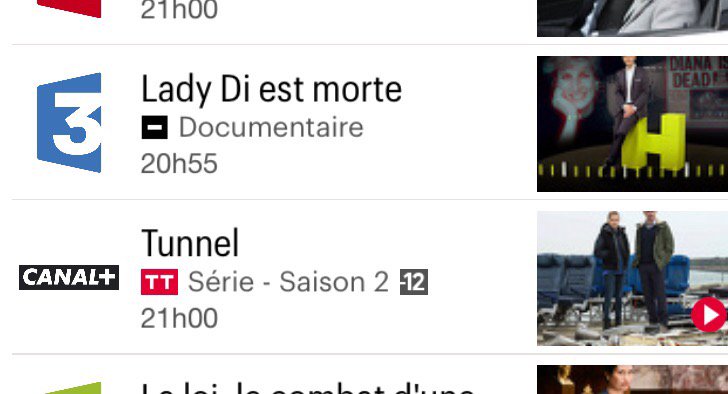 OCalvel's tweet photo. #hasard du programme TV https://t.co/D8pYXE8w5g