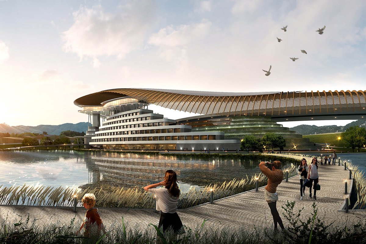 architectmag's tweet photo. LetsRun Park Yeongcheon by NOW Architects and @GrimshawArch https://t.co/RiLTIHFLH7 https://t.co/A4dftSrWWJ