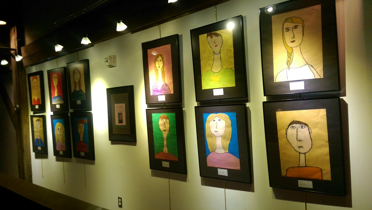 LCPSArt's tweet photo. LCPS Art Program partnership with Franklin Park Arts Center #Student Art . #LCPSArt #LCPS16 #LeadingLoudoun https://t.co/ErY2HVStOf