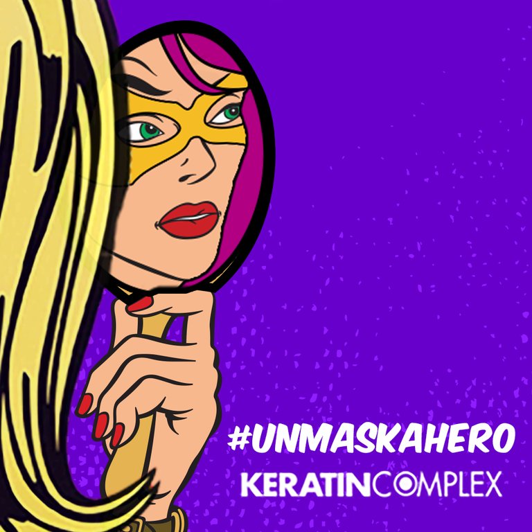 Share your work with #KeratinComplex &amp; #Unmaskahero to win prizes# Details: unmaskahero.com <a href="/Keratin_Complex/">Keratin Complex</a>