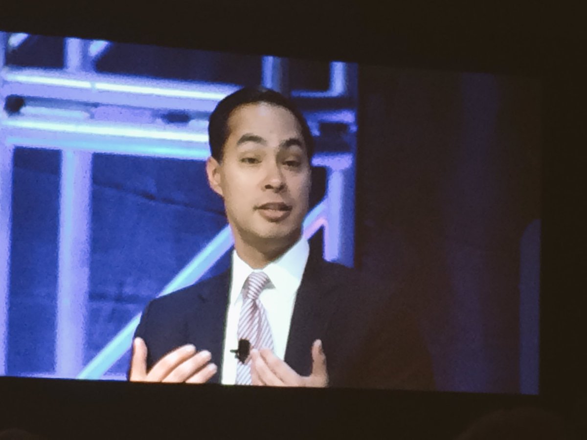 jmuoio's tweet photo. Listening to Secretary Julian Castro talk about housing opportunities. #citieslead2016 https://t.co/PE4hx5pefq