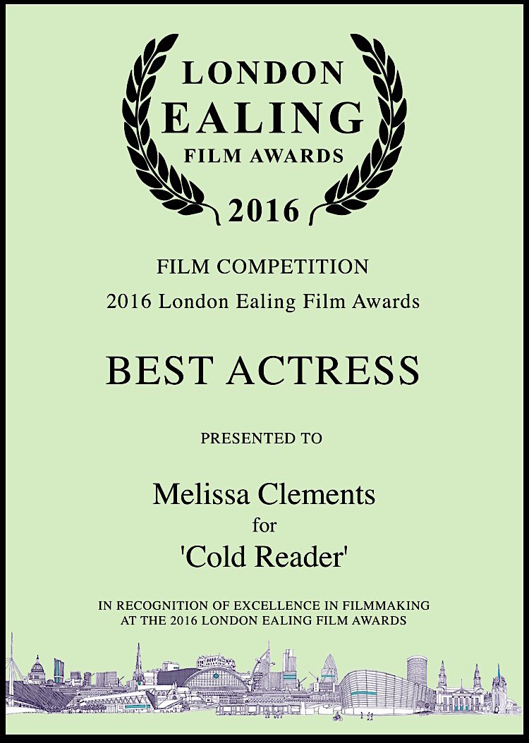 ClementsMelissa's tweet photo. Gosh...over the moon, thanks so much! @LondonEalingFA https://t.co/EdS8CpT4ZC #coldreader https://t.co/ecpsE7OEk0
