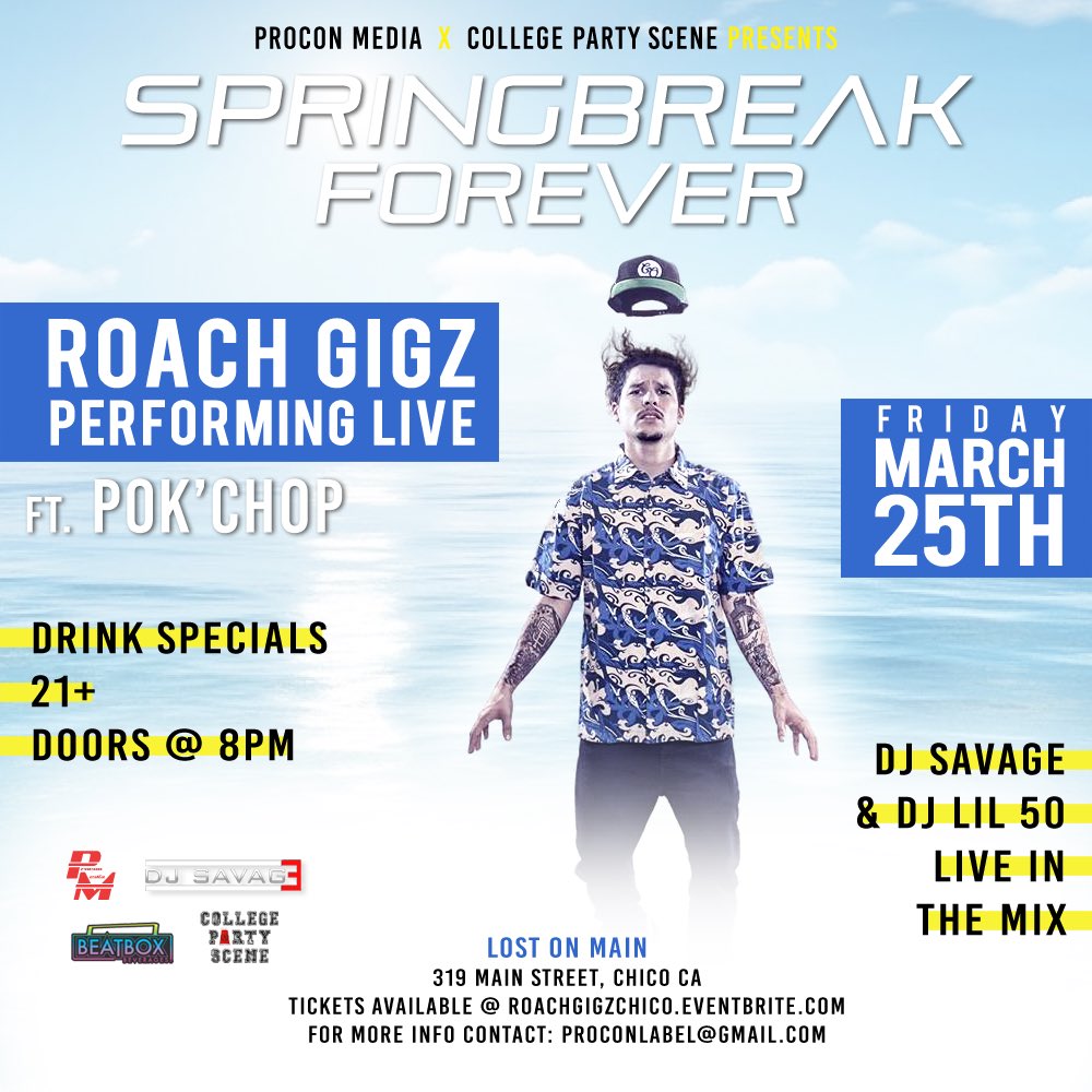 ItsPokChop's tweet photo. Chico, CA - Get your tix @ Dragon Tobacco or Ray's Liquor https://t.co/qqpJpZjo0h