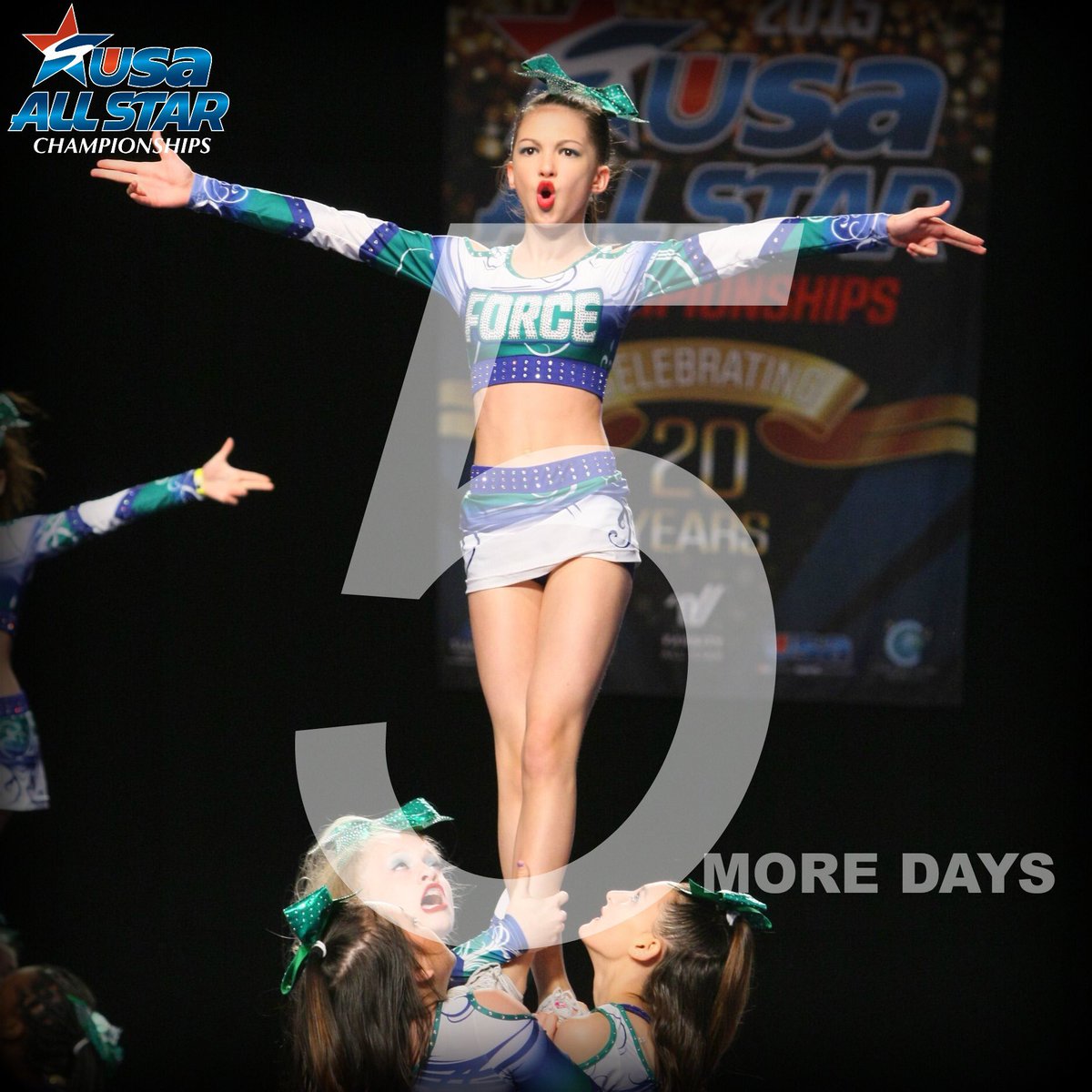 And the 5 Day countdown begins for the USA All-Star Championships! Use the official hashtag, #USAallstar