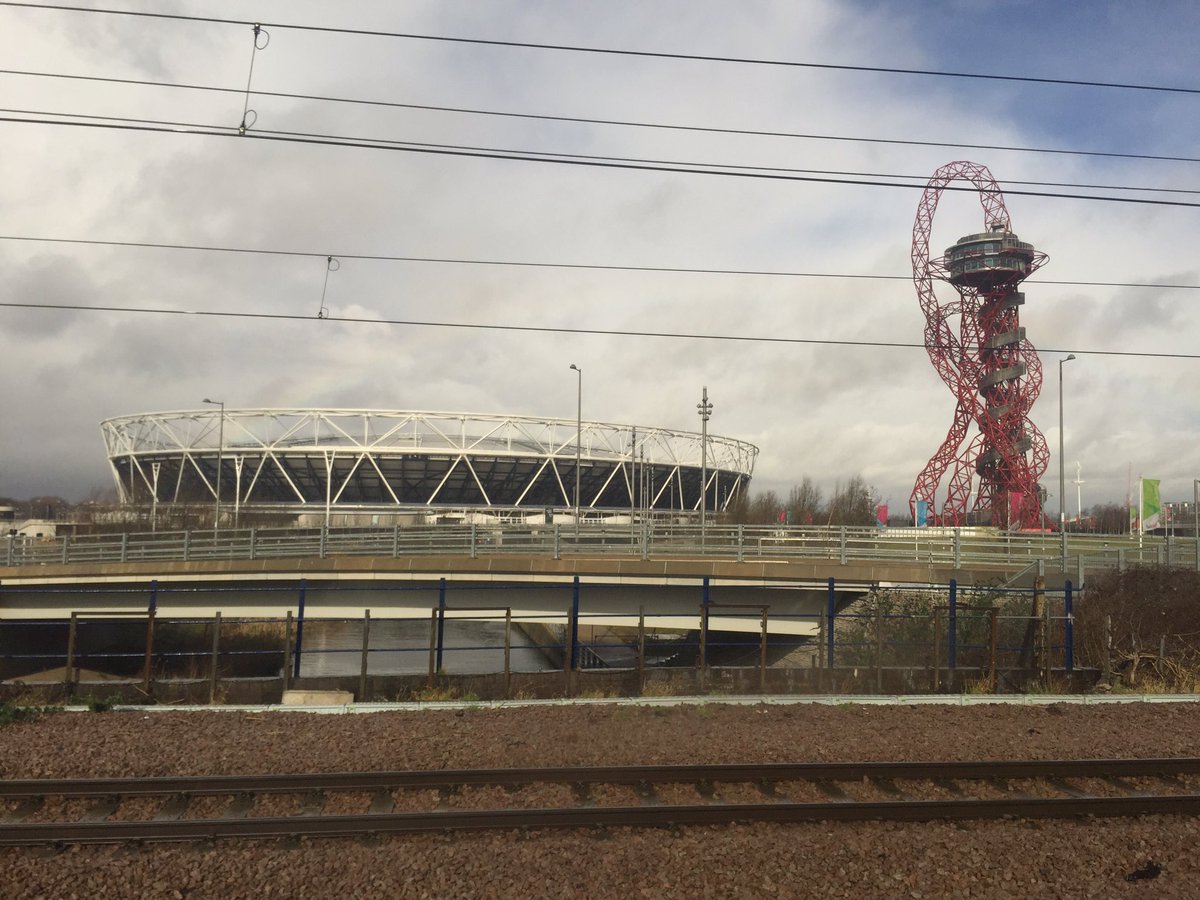 RobJBerry's tweet photo. On my way to film in Essex, not many on the Helter Skelter today. I doubt Rio 2016 will be as fancy as Stratford. https://t.co/nv5GSw2oHz