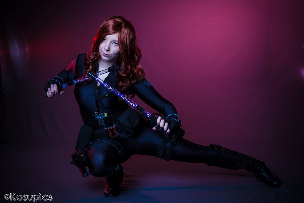 NatashkaCosplay's tweet photo. @TITANSofCOSPLAY have another ;) also taken by #Kosupics! #LSCC2016 #cosplay #BlackWidow @LSCCandBeyond @LSComicCon https://t.co/qgnHSsBOgC