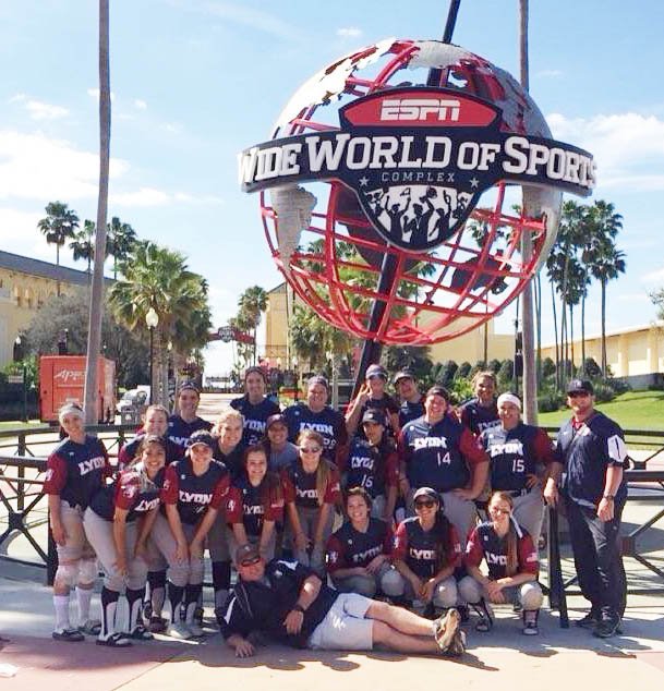 SB: The <a href="/LyonAthletics/">Lyon Scots Athletics</a> SB team takes a break from action to visit the ESPN Wide World of Sports Complex. #goodtimes