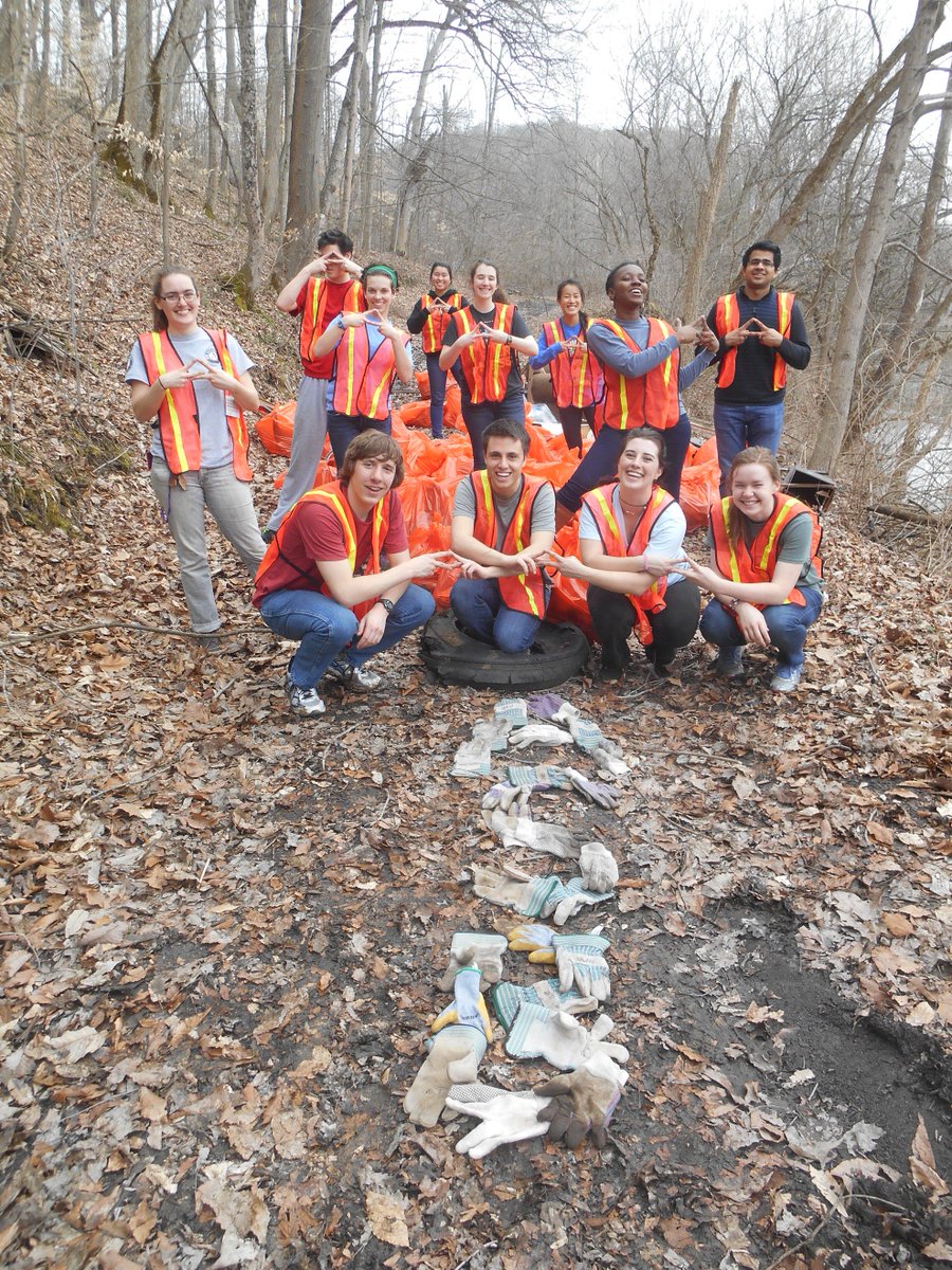 Thanks to the volunteers from <a href="/vandyasb/">Vandy ASB</a> <a href="/VanderbiltU/">Vanderbilt University</a> we removed 60 bags of trash from national forest land!
