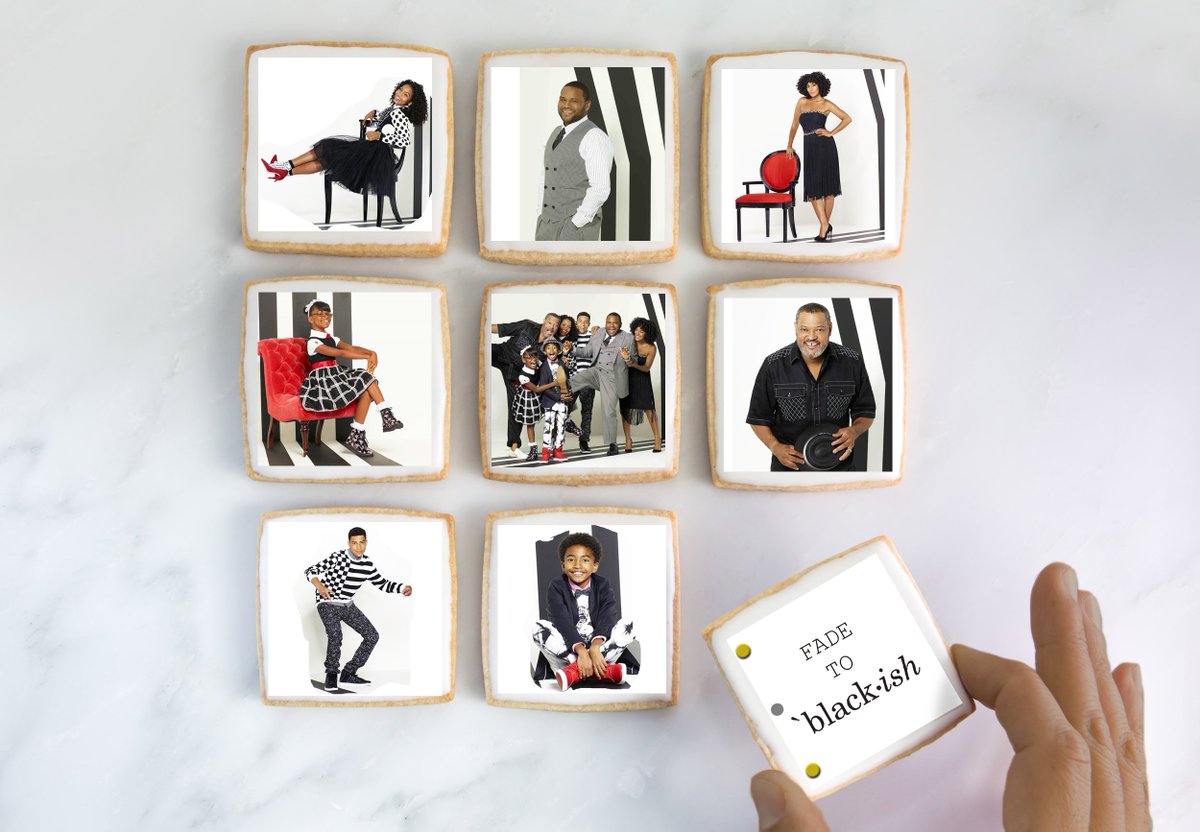 Thanks @CrewishSeason2 we are big fans and loved baking your season 2 wrap cookies! <a href="/BlackishWriters/">Blackish Writers</a>