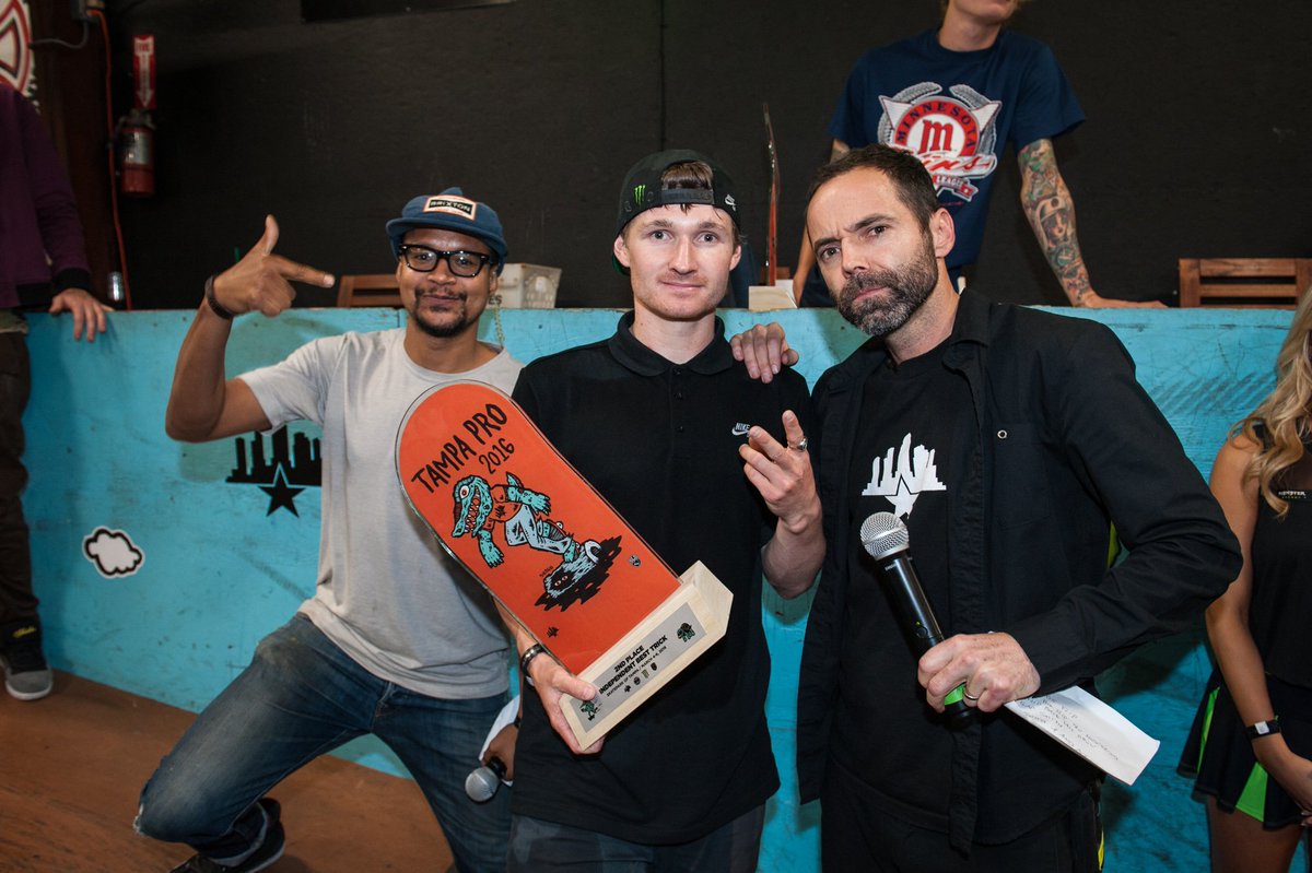 MonsterEnergy's tweet photo. Congrats to @shanejoneill who threw down a monster buzzer-beater run to win @StreetLeague #TampaPro yesterday! 👊 https://t.co/GhHn8mezeS