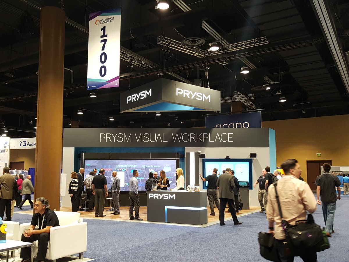 MsAmberbart's tweet photo. @PrysmInc is already hopping at @enterprisecon #EC16 https://t.co/X1eghpbg4L