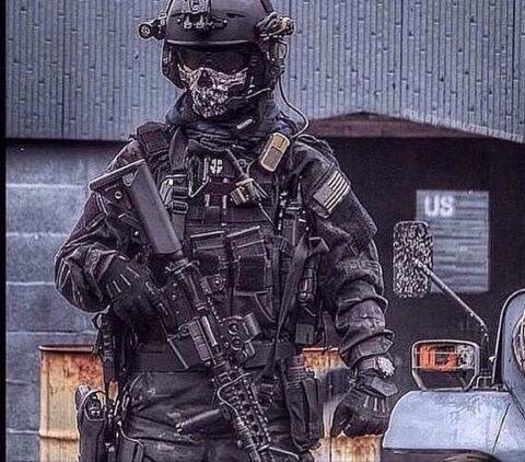 USAMiIitary's tweet photo. Even though I walk through the valley of the shadow of death, I fear no evil. https://t.co/Hh1JcpXYqt
