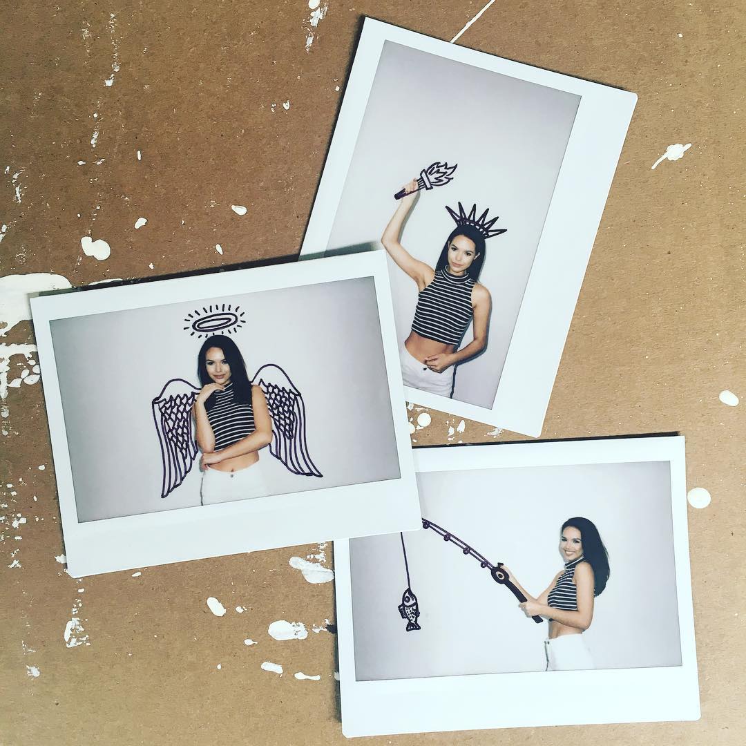 When @vierrabianca come in for #Polaroids w/ <a href="/olmo_rios/">Olmo Ríos</a>