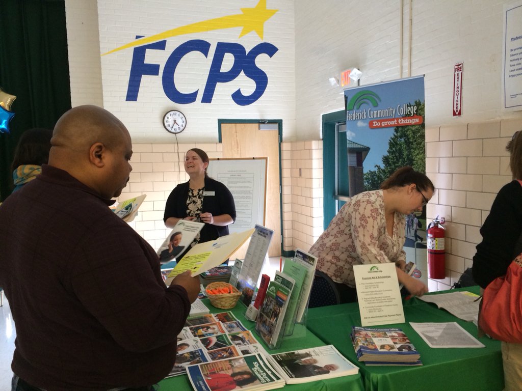 FCPS-MD (@fcpsmaryland) on Twitter photo Appreciate all the colleges who are here tonight for #fcpshighered and <a href="/FCPSMDHR/">FCPS HR Talent Devt</a>. Appreciate all the colleges who are here tonight for #fcpshighered and <a href="/FCPSMDHR/">FCPS HR Talent Devt</a>.