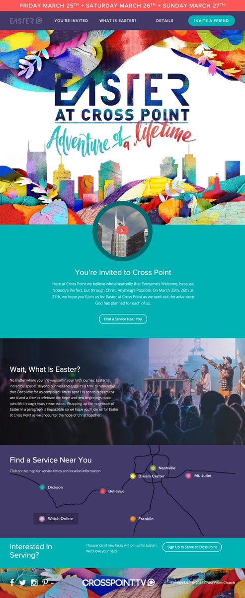 amberzaricor's tweet photo. Sometimes I make beautiful websites for @crosspoint_tv with @adamdrums https://t.co/iITNFuBNk7  #easterCP #webdesign https://t.co/xtDYmr1cME