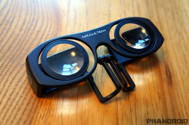 Phandroid's tweet image. The Goggle Tech C1 Glass puts VR viewing in your pocket [VIDEO] bit.ly/21hLlwO