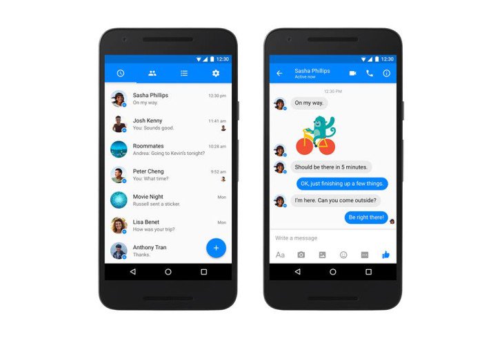 gameboop's tweet image. Facebook Messenger&apos;s Material-Infused Redesign… #Applications #material_design #server_side play.google.com/store/apps/det…