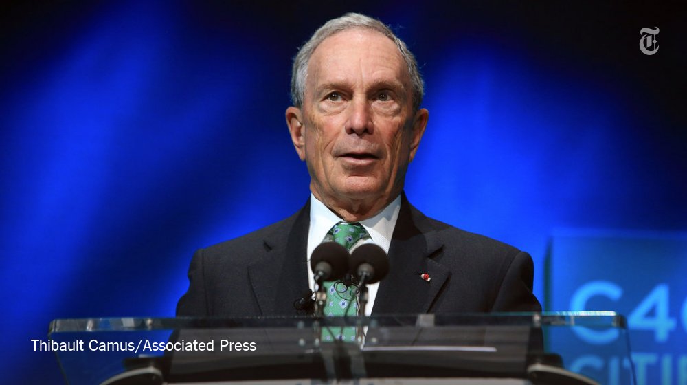 nytpolitics's tweet photo. Michael Bloomberg will not enter presidential race https://t.co/mJIjCFOe7i by @MaggieNYT and @alexburnsNYT https://t.co/uec4iztGfp