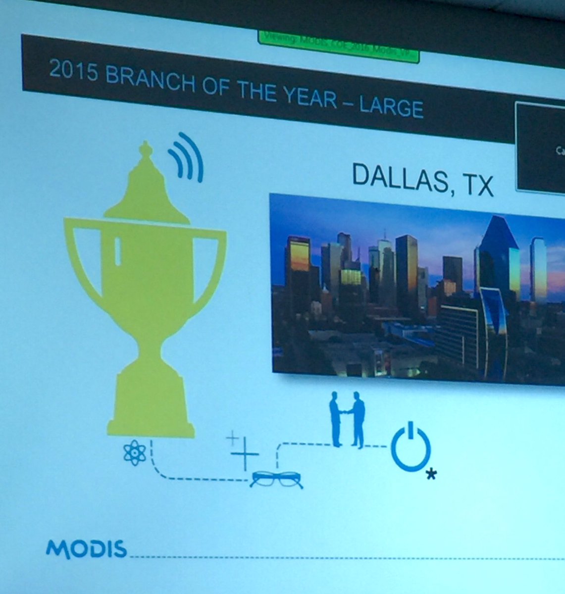 Taylored4IT's tweet image. #modisdallas 2015 Branch of the Year #diditagain
