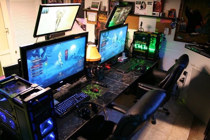 gaming__setup's tweet image. Crazy setup off Pinterest