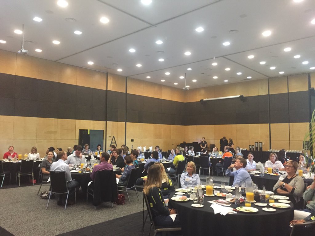 A great turn out at our IWD breakfast to celebrate the Resource Awards for Women. <a href="/RINMackay/">ResourceIndustry</a>  #WomenRaw