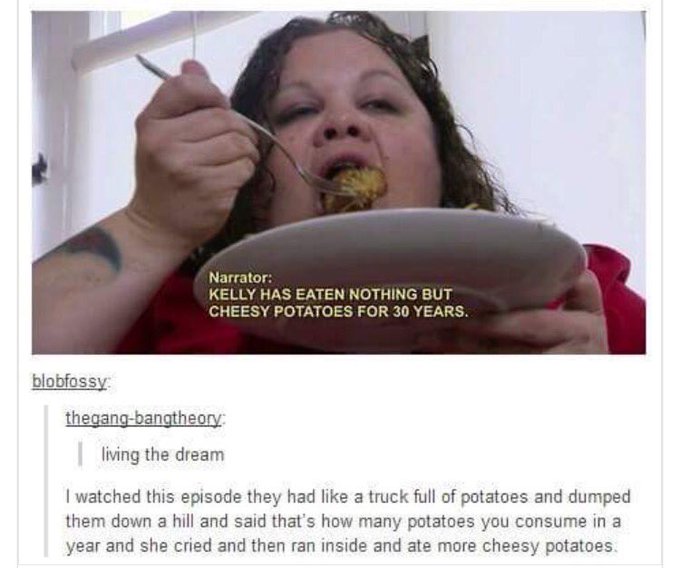 You since you said if you only had to eat one thing it would be cheesy potatoes .. https://t.co/nMuO<a href="/tag/michaelnoticethis"class="tags"><span>#michaelnoticethis</span></a>