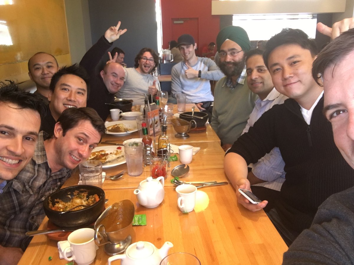 Amazingly talented engineers at <a href="/fullscreen/">Yolanda Sanders</a> #FullscreenLife #TeamLunch