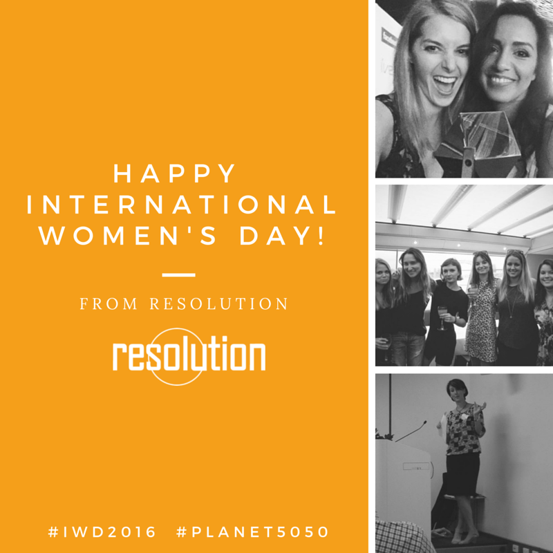 ResolutionAU's tweet image. #IWD2016 #ResolutionLife #Planet5050 #FierceEveryday