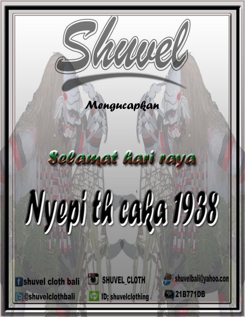 Selamat hari raya nyepi th caka 1938,bagi umat yg merayakan