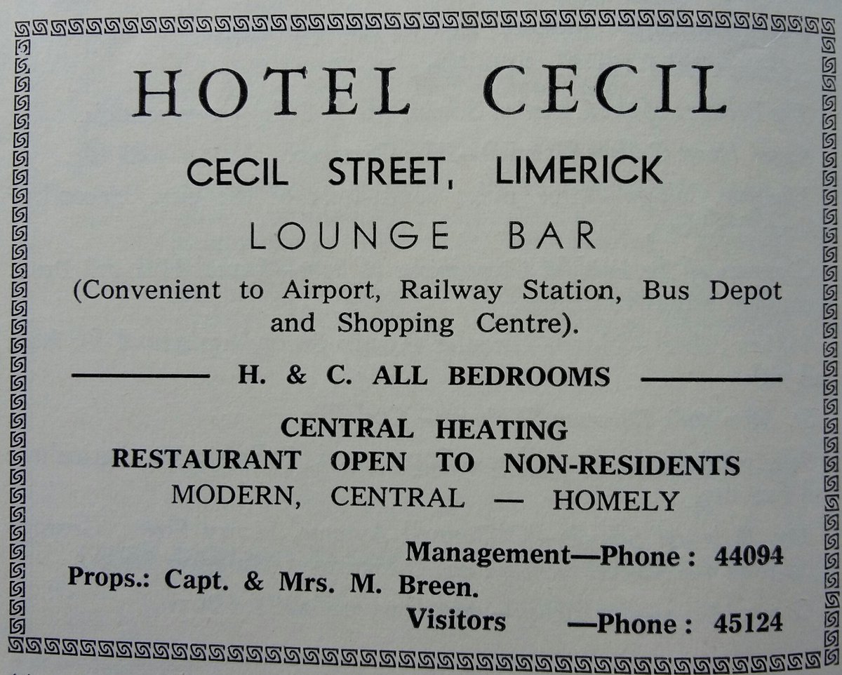 J Hodkinson Sons Limerickguide Limerickslife The Cecil Hotel In 1916 Limerick1916 T Co Tkpy18msas