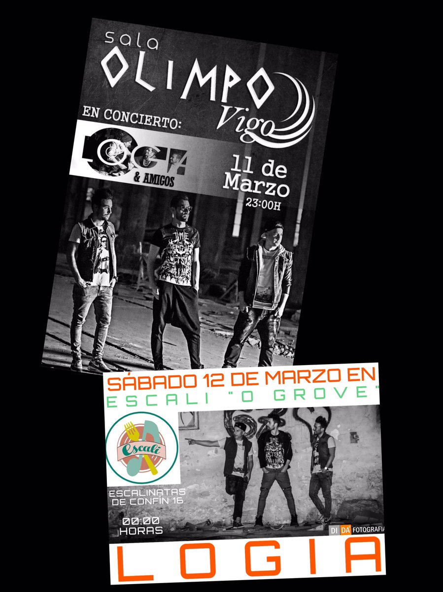 Viernes 11 @DiscotecaOlimpo día de lo+especial para nosotros y Sábado 12 volvemos a O Grove👏👏@FansOPanorama
