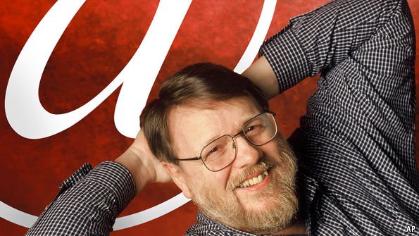 TheEconomist's tweet photo. The first e-mail was sent 45 years ago by Ray Tomlinson, who died on March 5th https://t.co/z8XCCSCnv0 https://t.co/4zag3hNi3Z