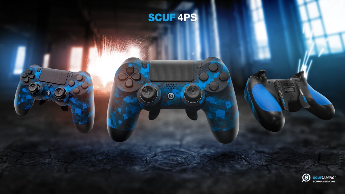 SCUF Impact SCUF IMPACT HEX CAMO BLUE