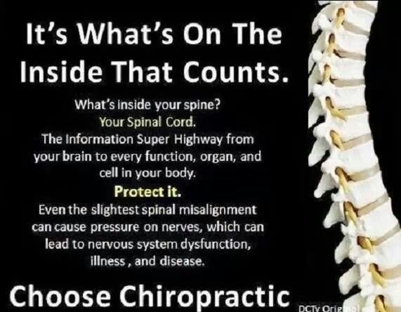 Spinal health is extremely important to your overall well-being. #ProtectYourSpine #GetAdjusted !!