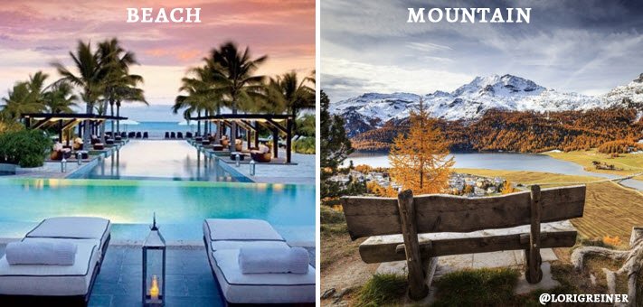 LoriGreiner's tweet image. Where would you rather sit to think of your next idea??
RT for Beach…LIKE for Mountain