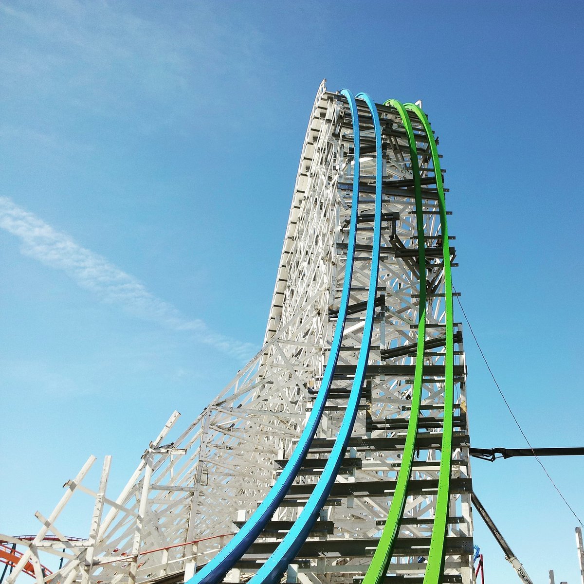 CACoasterKings's tweet image. Twisted Colossus @SFMagicMountain . All day. Every day. #LetsGetTwisted