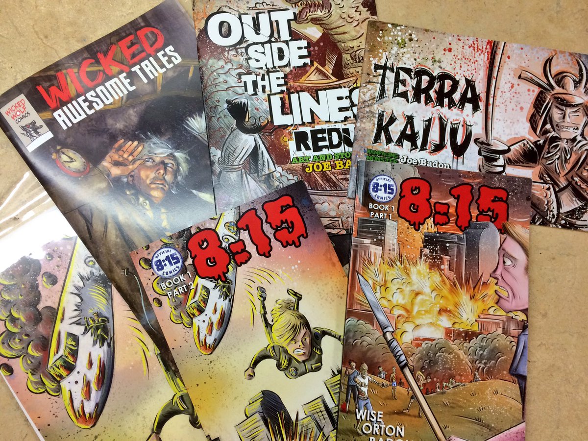 Crazy4ComicCon's tweet photo. This month's @IndyStash includes Wicked Awesome Tales, Outside the Lines, Terra Kaiju &amp; 8:15
https://t.co/1cC3mwX5so https://t.co/Xemq4cMMtl