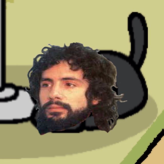 NekoReactions's tweet photo. Cat Stevens #CelebrityCatSaturday #nekoatsume #neko https://t.co/DXr0jq3IHq