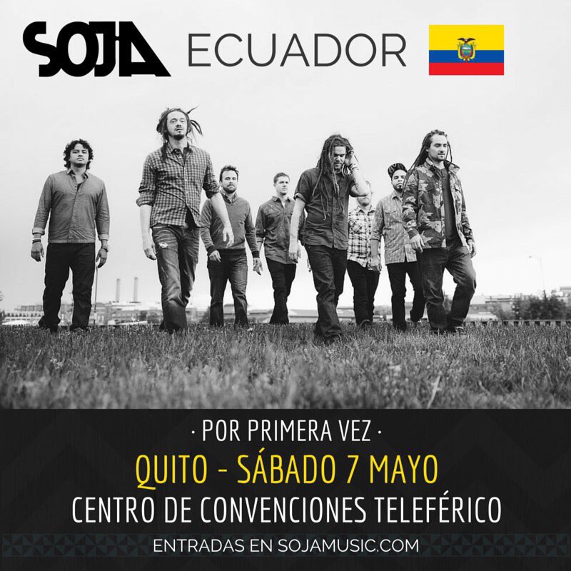 SOJALive's tweet photo. Ecuador! Entradas disponibles ahora: https://t.co/QBAaHmc3CG 🇪🇨

Únete: https://t.co/F6Vtc4aV7m 🇪🇨 https://t.co/QBVclCV9ms