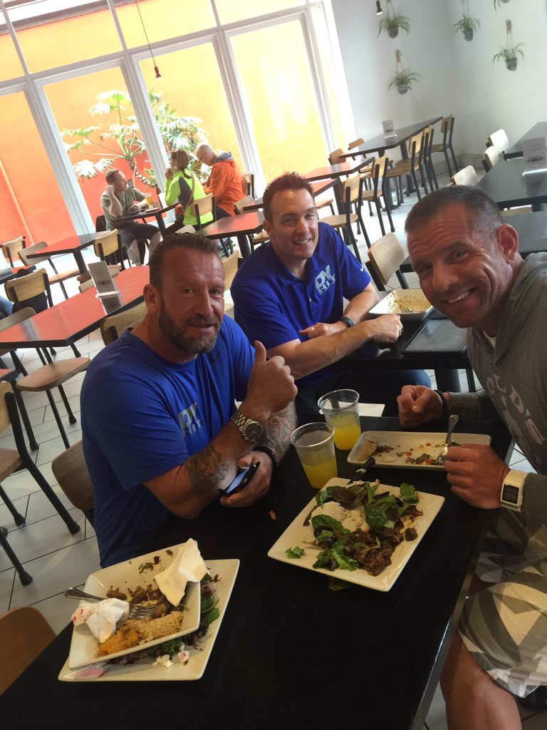 Great seminar by my pal and childhood idol Dorian Yates, @ golds gym Venice. We share the same training philosophy