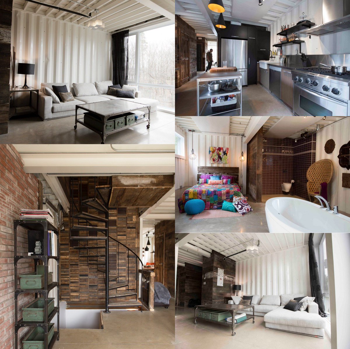 Esta chica construye una casa de lujo a partir de unos contenedores y a mi sigue sin salirme el mejunje Art Attack.