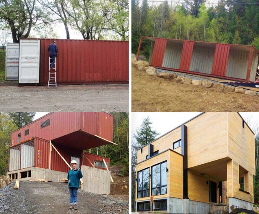 WithNhoa's tweet photo. Esta chica construye una casa de lujo a partir de unos contenedores y a mi sigue sin salirme el mejunje Art Attack. https://t.co/hQDOcEDnJr