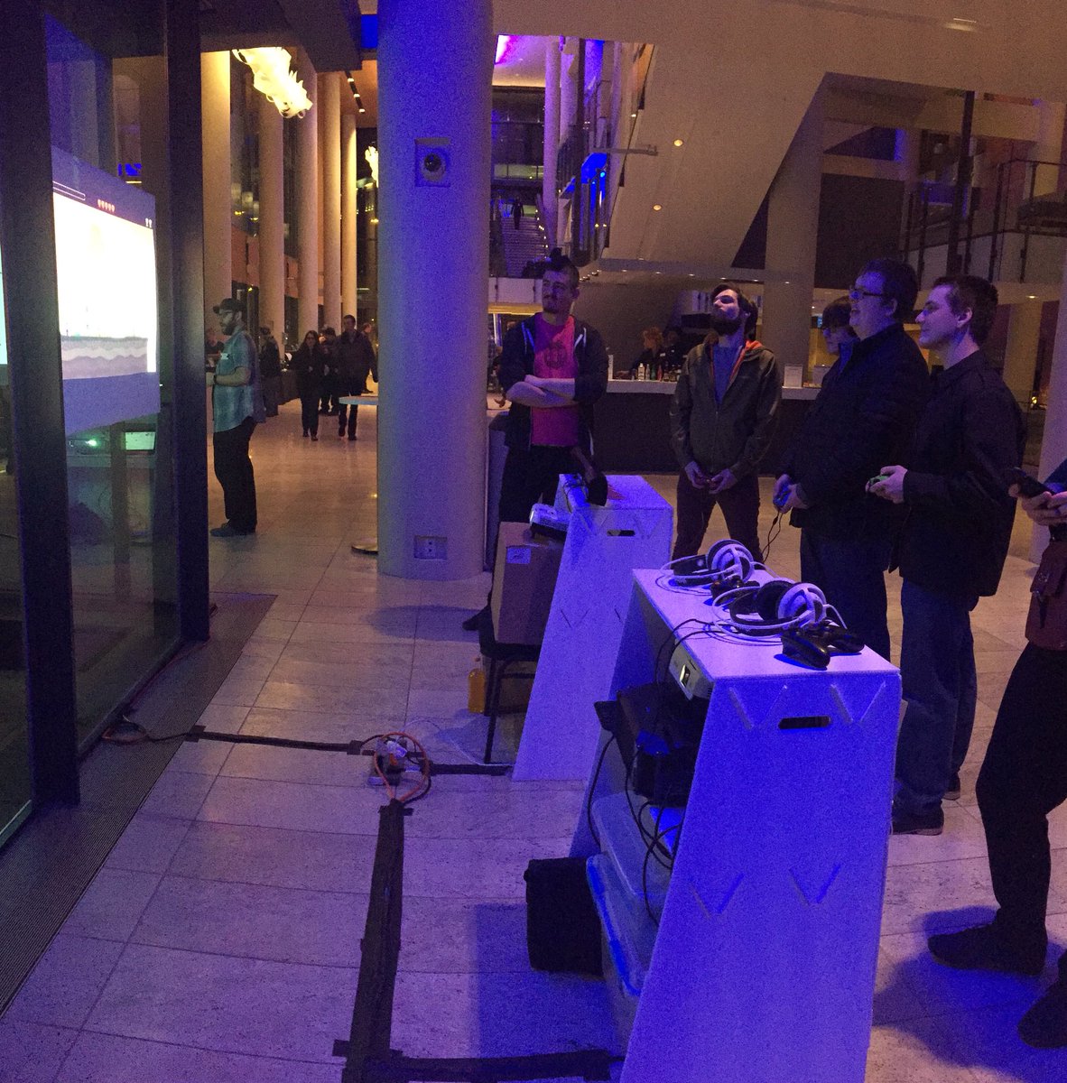 heyglitch's tweet photo. Lots of love for @JoggernautsGame at #PlayfulSounds. There's always a group waiting to play! https://t.co/SP8vNnuCG1