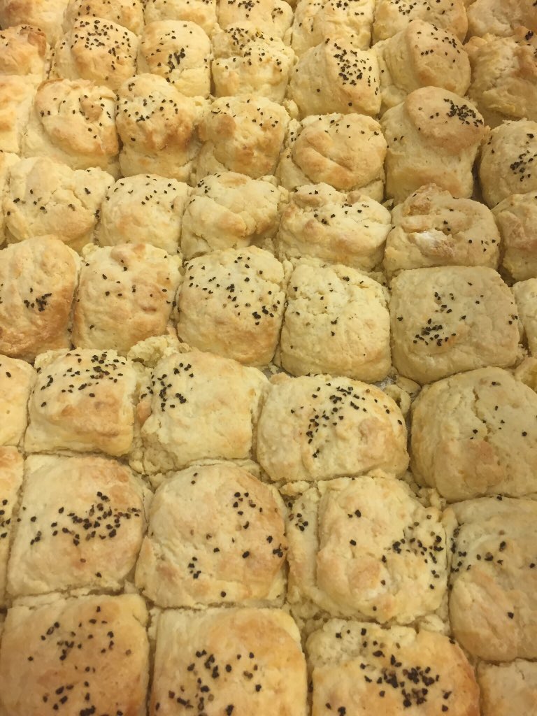 LonesomeValley's tweet photo. Our @Chef_Hayes and Carrie of @calliesbiscuits team up tonight at @ChsWineandFood #CHSWFF @TasteMag https://t.co/HZbA6XBmC5