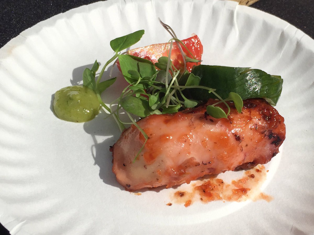 Charred Spanish Octopus from <a href="/RokaAkorAZ/">Roka Akor Scottsdale</a>. #BestOf #DevouredPHX