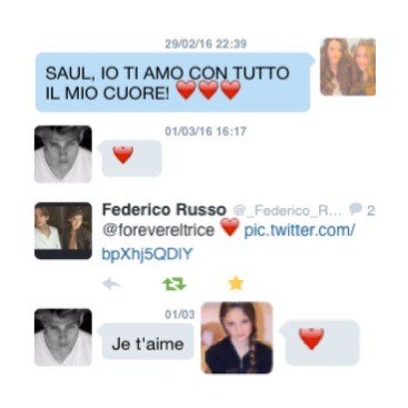 forevereltrice's tweet photo. Grazie mille AMORI!!! ❤❤❤
@saul_nanni @_Federico_Russo @VeronicaGaggero https://t.co/vDFhuzyN0E
