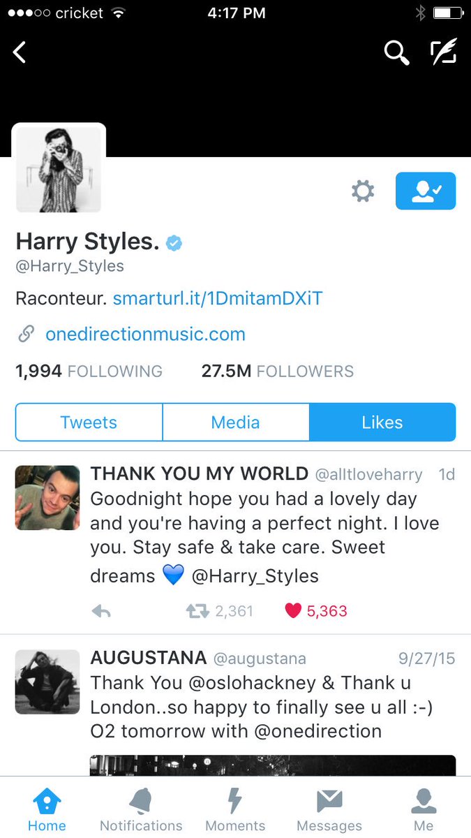 Update_OT4's tweet photo. Harry liked this recently! -E https://t.co/uXMZuVkK8h