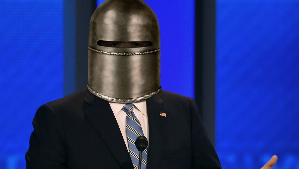 TheOnion's tweet photo. Ted Cruz Skyrockets In Polls After Head Permanently Sealed Within Iron Mask https://t.co/SmZDM9mwIT https://t.co/j2mwVhz8Xz